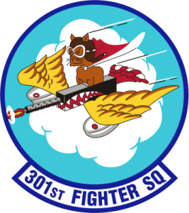 301st Fighter Squadron AETC Emblem